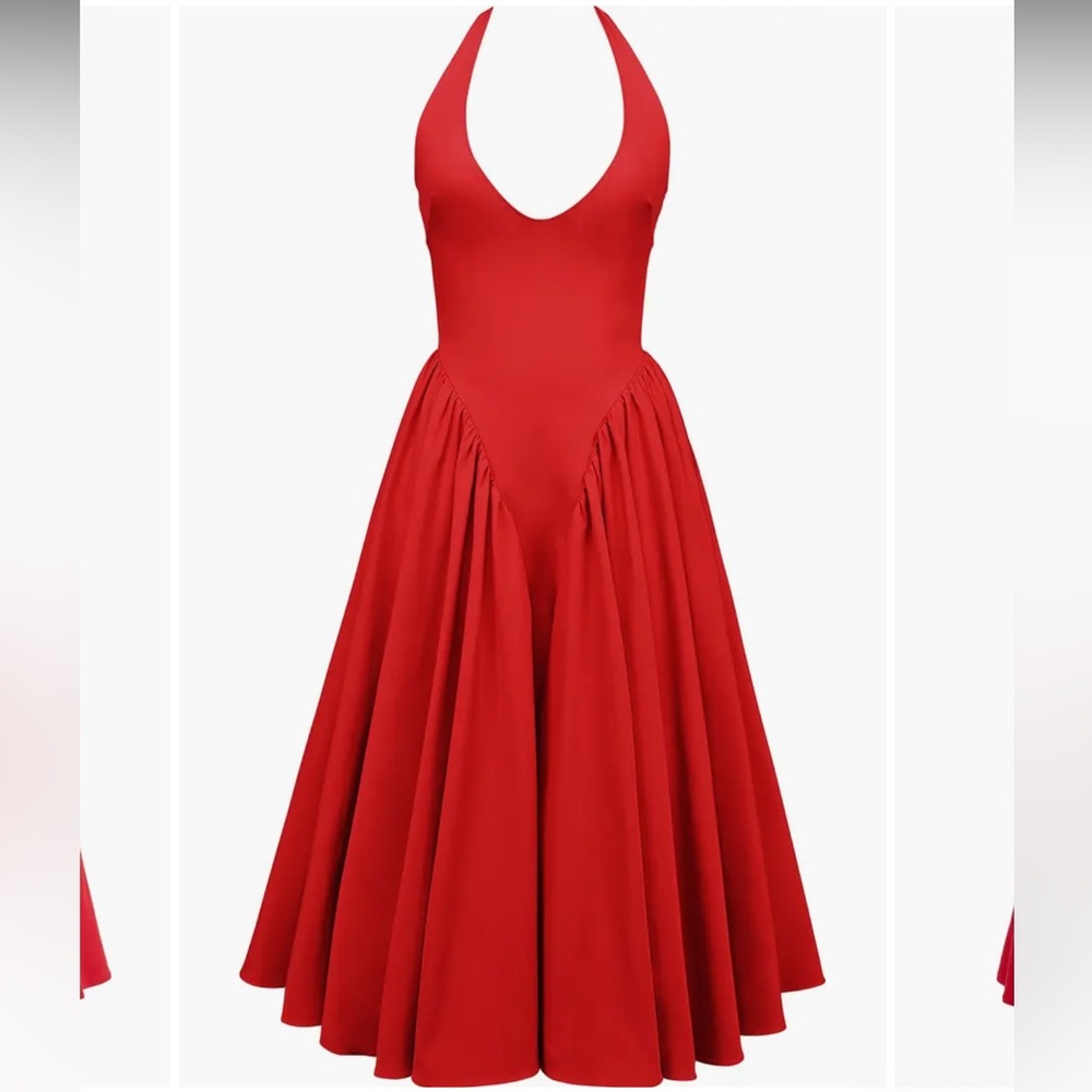 Marilyn Halter Midi Dress - Picture 4 of 6